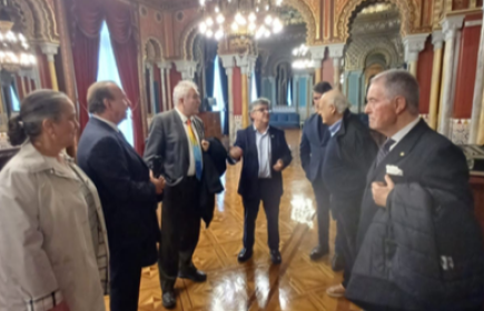 VISITA AL SALÓN ÁRABE DEL AYTO. DE BILBAO POR LOS CLUBS DE BIZKAIA